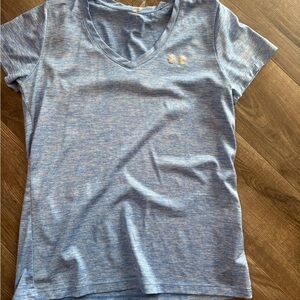 Under Armour blue Fitted Short Sleeve T-Shirt